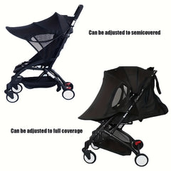 Adjustable Angle Sunshade Cover for Stroller Car Seat UV Protection Canopy