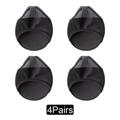 4 Pairs Lace Half Palm Socks Solid Invisible High Heels Socks Women's Stockings