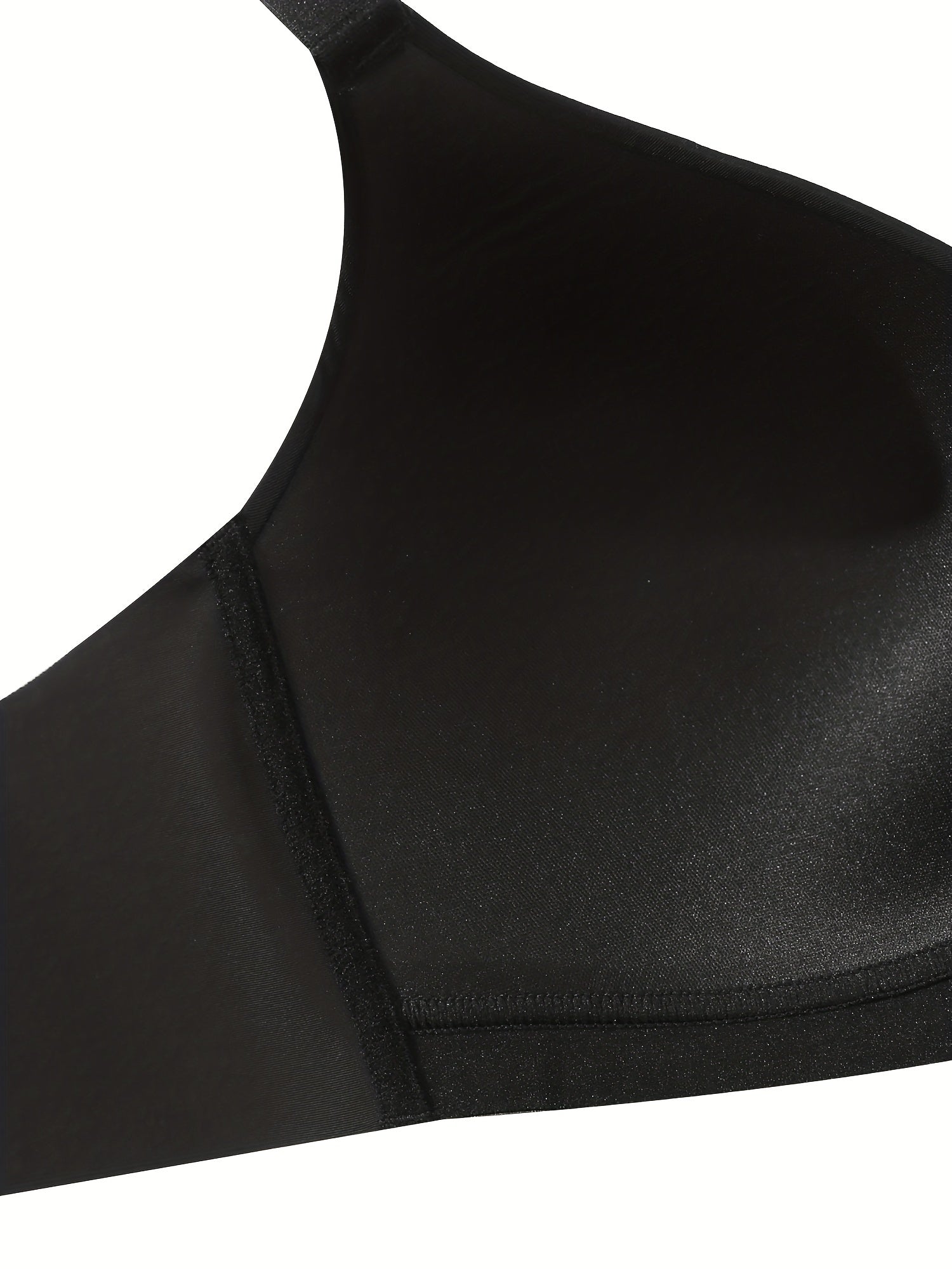 Women's Plus Size Wireless Padded T-shirt Bra - Adjustable Strap