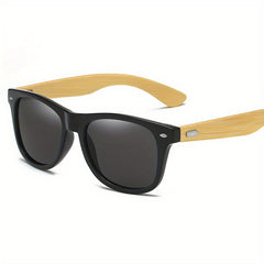 Men's Wood UV Resistant Sunglasses for Outdoor Party