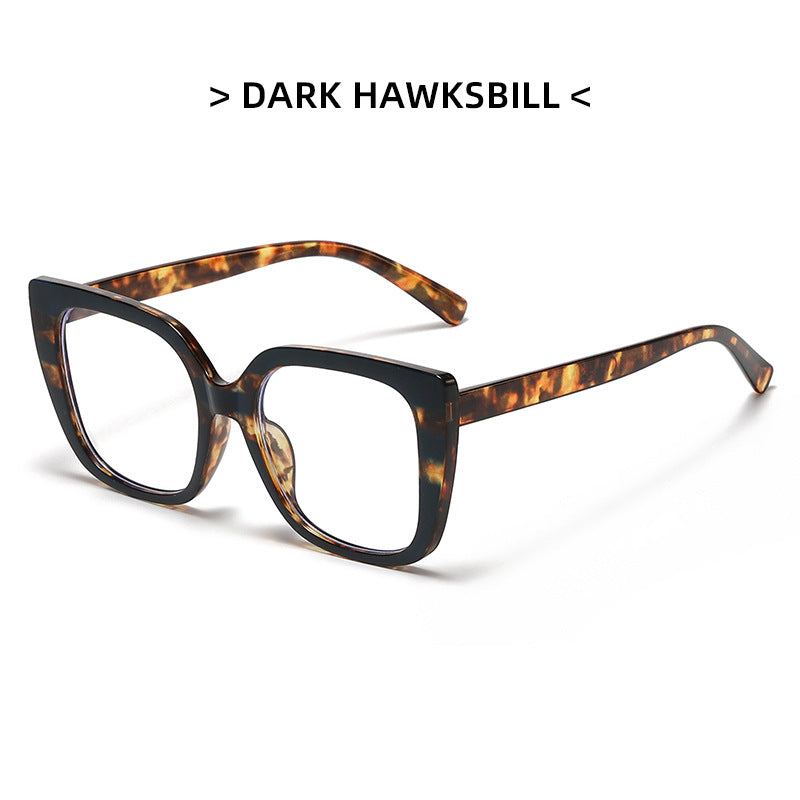 Light Blocking Glasses Oversized Glasses Style Frame Tortoise Shell