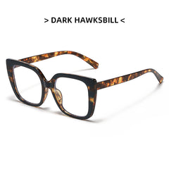 Light Blocking Glasses Oversized Glasses Style Frame Tortoise Shell