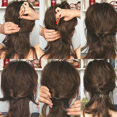 4pcs Hair Accessories Braiding Tools Bun Maker Twist Hair Clips