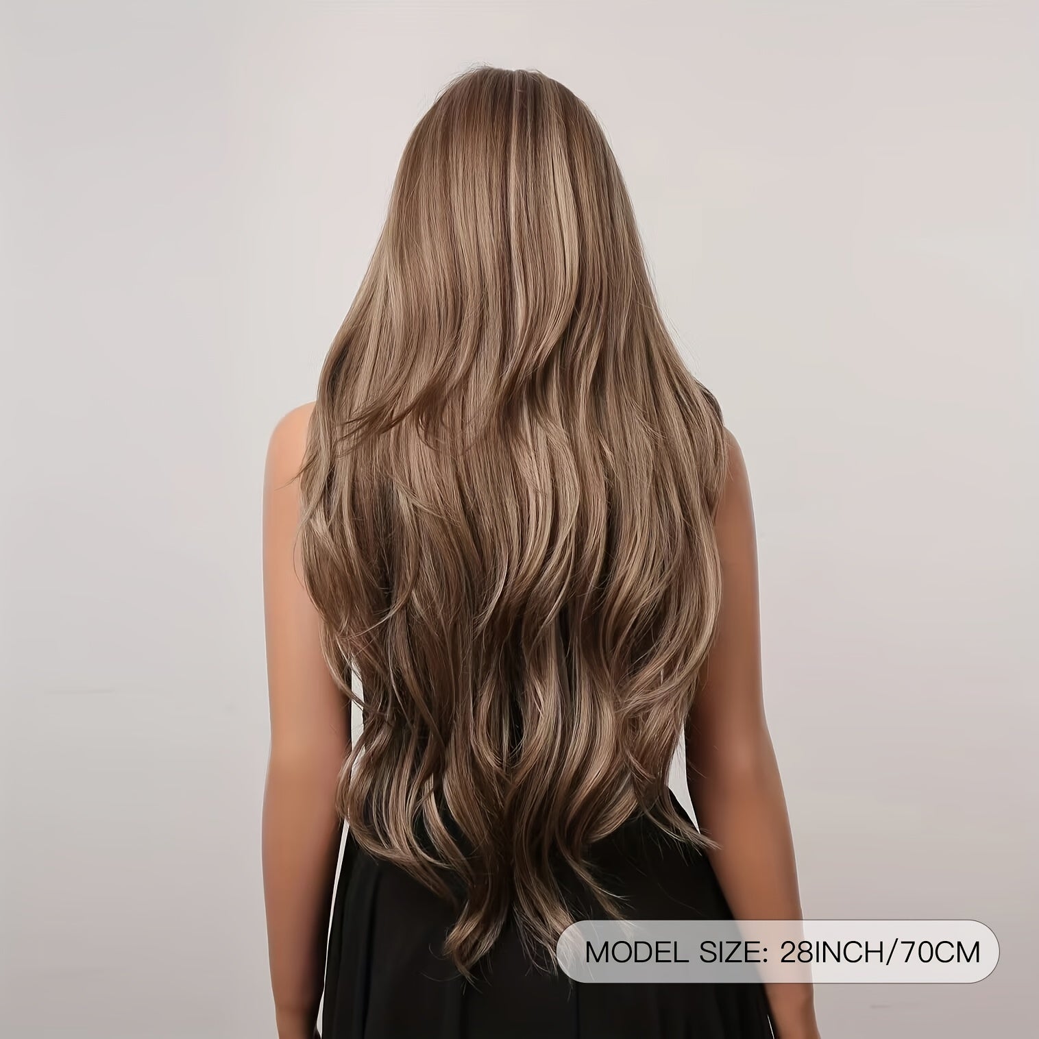 71 12 Cm Butterfly Haircut Wavy Curly Hair Wigs Bangs Women