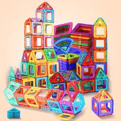 Magnetic Building Blocks Toy Colorful DIY Construction Block Stick