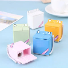 Mini Dollhouse Washing Machine Realistic Simulation Compact Laundry Appliance