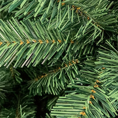6ft Artificial Christmas Tree w/ Metal Hinge & Folding Base - Easy Assembly
