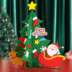 DIY Desktop Christmas Tree Material Package Ornaments Decorations