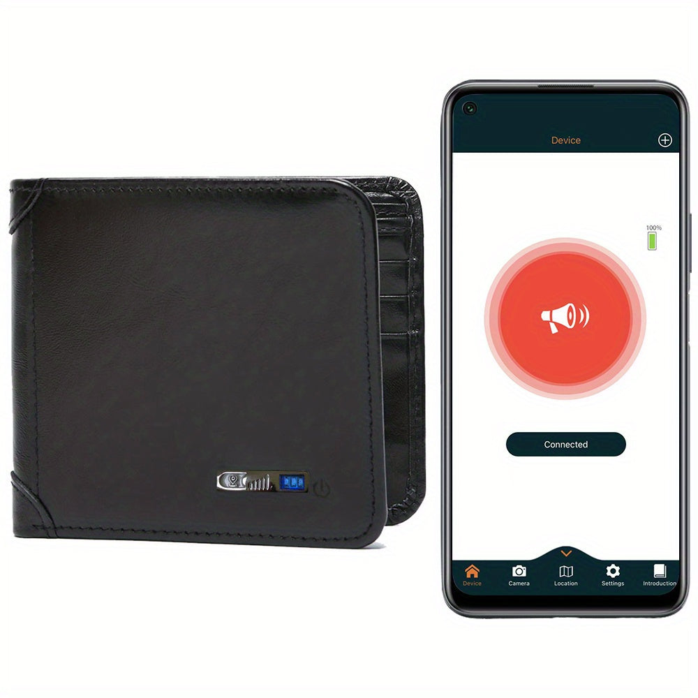 Smart Wallet Anti-lost Tracker GPS Positioning
