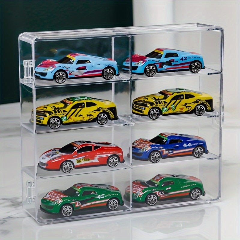 Alloy Car Model Storage Box Toy Display Stand Bedroom Office Accessories