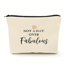 Personalized Cosmetic Bag - Unique Birthday Gift for Women
