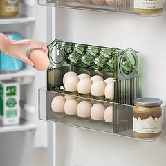 3 Tier Egg Holder Fridge Organizer, Holds 30 Eggs