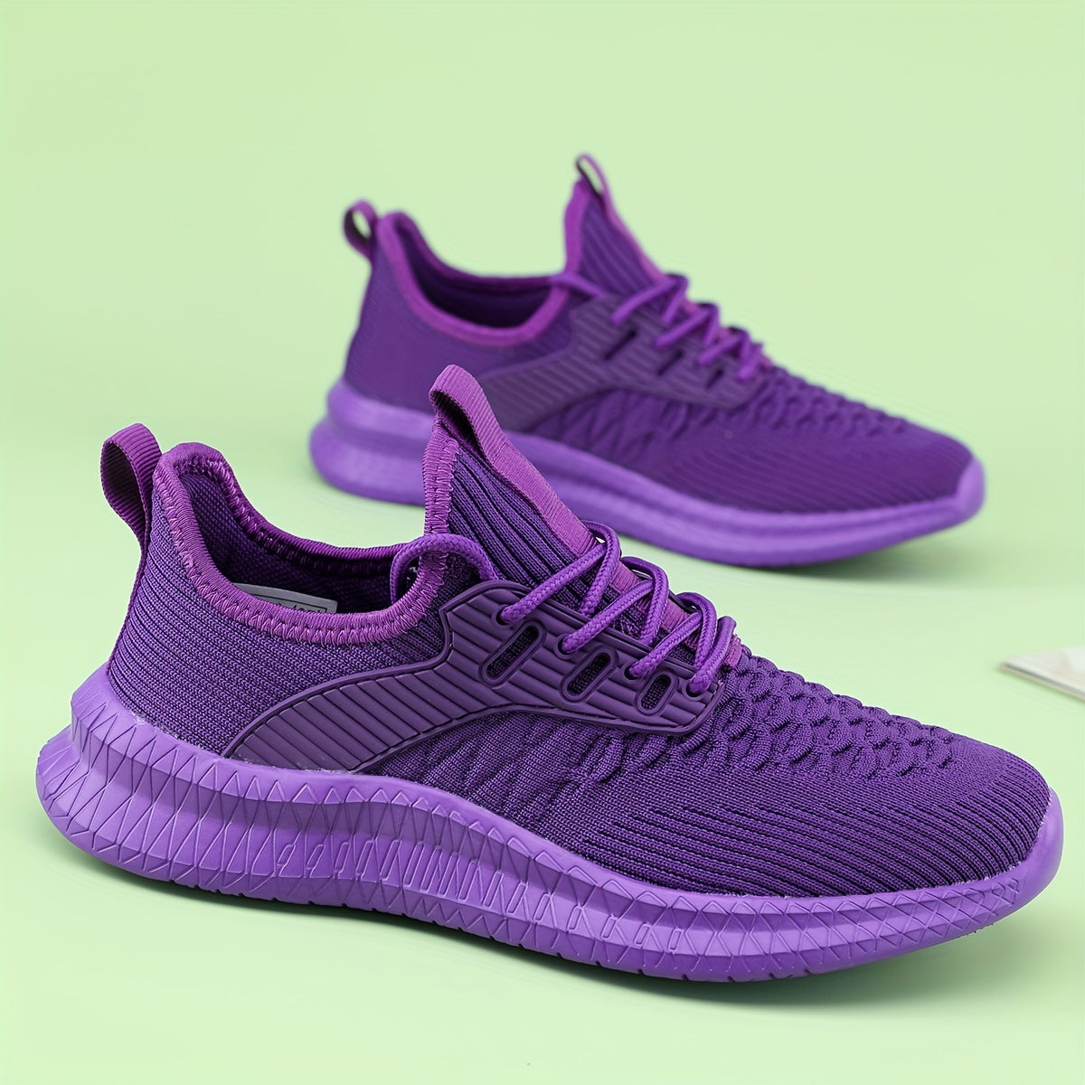 Women's Mesh Lace Up Running Shoes Comfortable Non slip Outdoor Sneakers