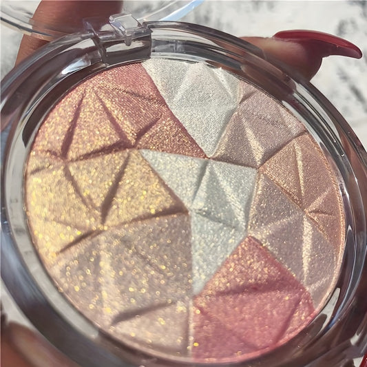 Makeup Highlighter Palette Bronzer Shimmer Glitter