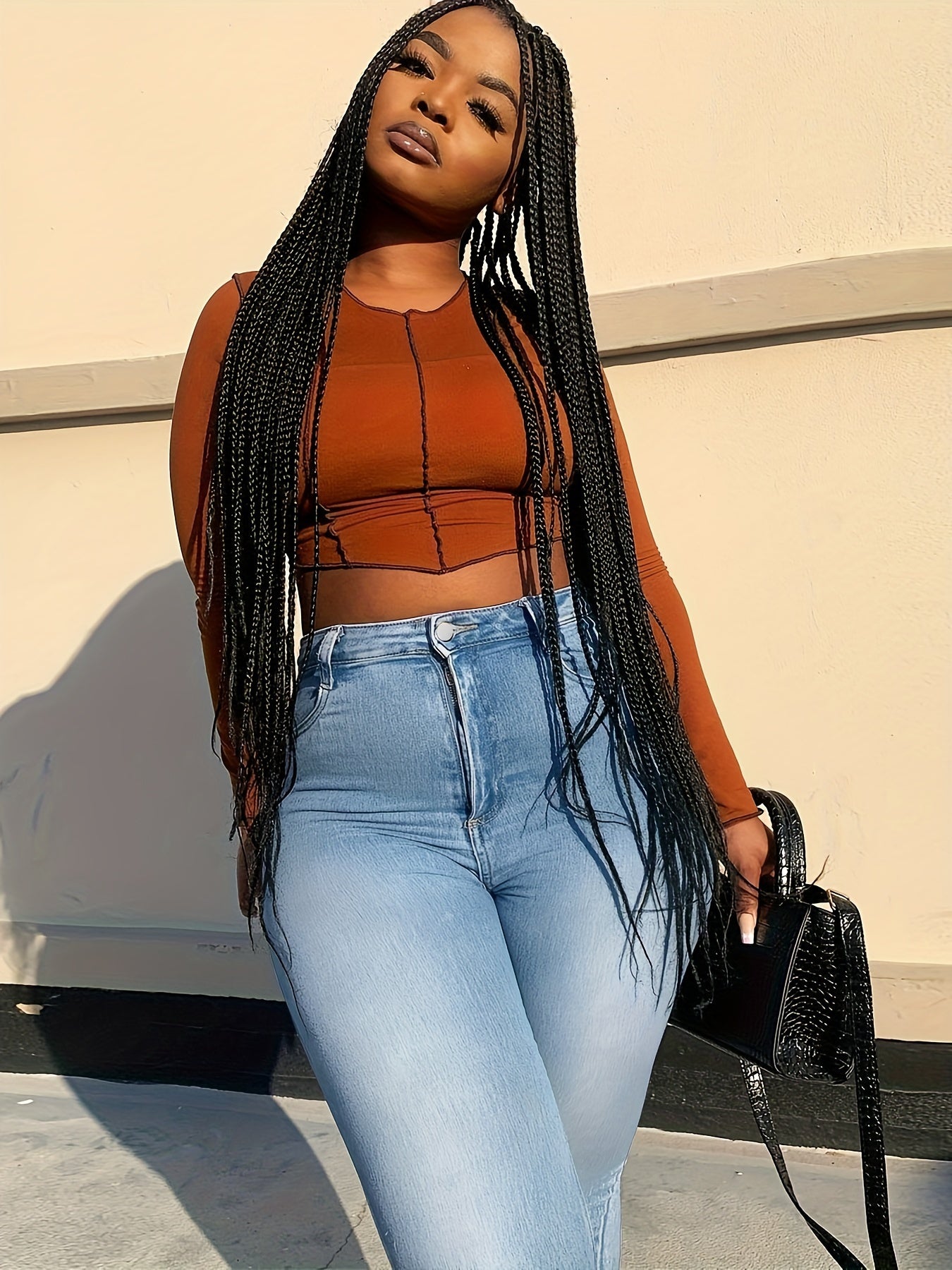  Washed Button Fly Skinny Jeans