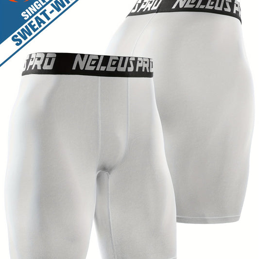 Men's Breathable Compression Shorts Quick Drying Fitness Pants