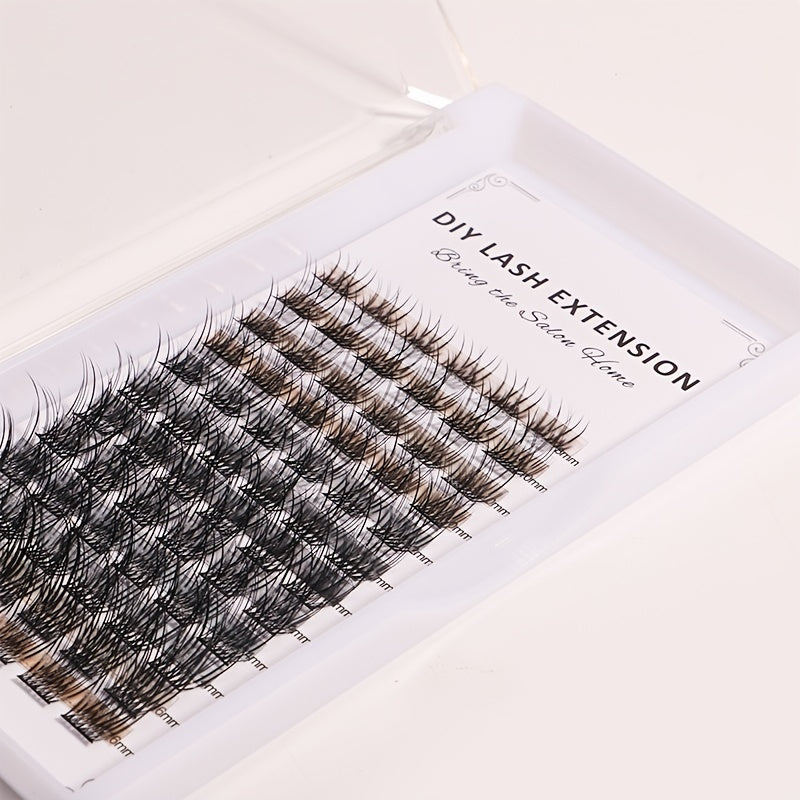 72pc Reusable Cluster Lashes 8-16mm DIY Lash Extensions