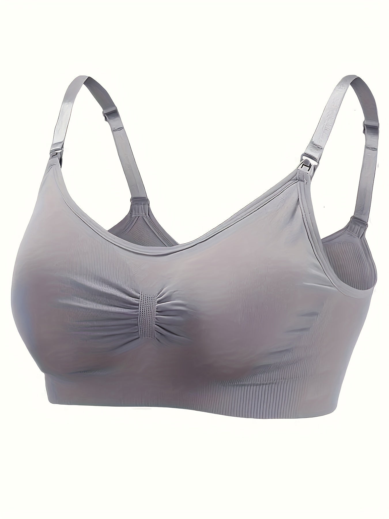 3pcs Front Buckle Wireless Bra Comfy & Push Up Bra