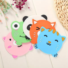 Animal Shaped Silicone Coaster Heat Insulation Pad for Cup Plate Bowl