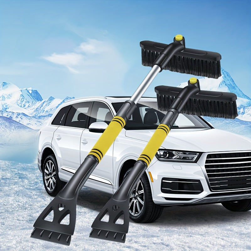 Ice Scraper & Snow Brush for Car Windshield