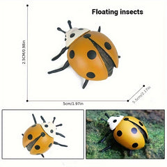 Realistic Ladybug Growth Cycle Model Toy Educational Teaching Aid