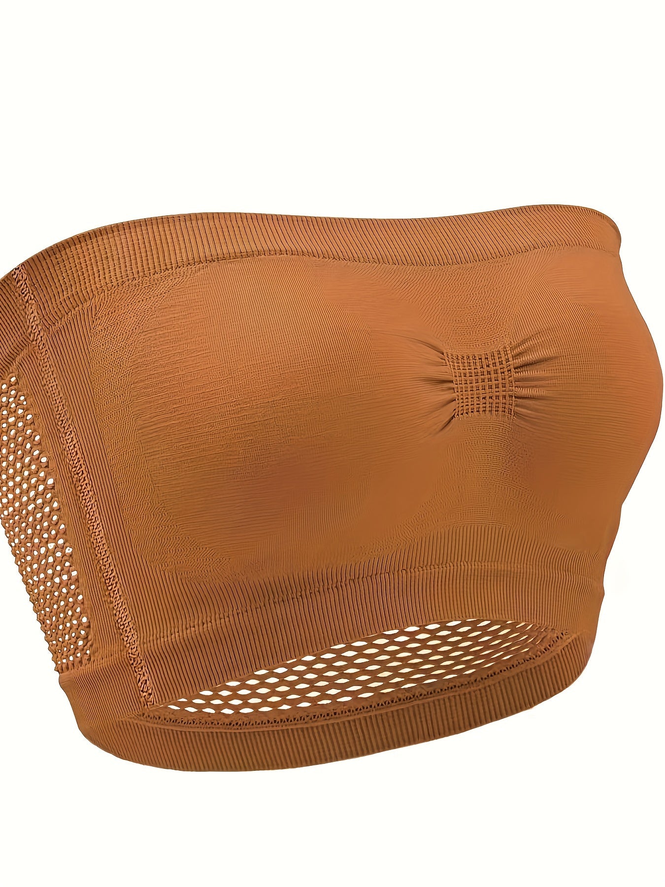 Strapless Bandeau Bra Hollow Out Stretch Underwear