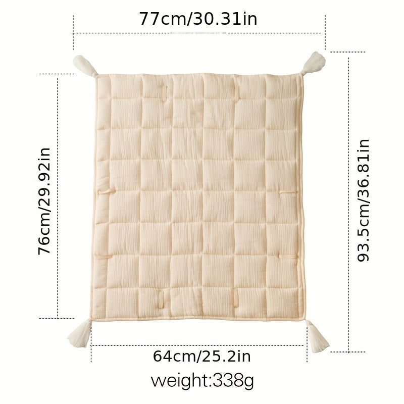 Tassel Floor Mat High Fabric Anti Slip Carpet