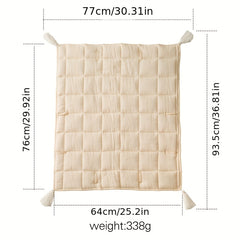 Tassel Floor Mat High Fabric Anti Slip Carpet