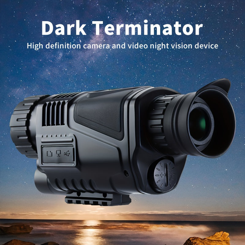 NV300 Night Vision Monocular Telescope 8X Digital Zoom Infrared Night Vision Dev
