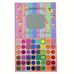 48 Colors Eyeshadow Palette Matte Shimmer Glitter Women's Daily Makeup Palette