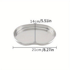 Stainless Steel Kidney Shaped Disinfection Tray