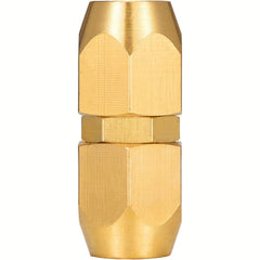 Solid Brass Air Hose Splicer 1/4" 3/8" ID Hose Repair Fitting