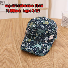 Kids Letter Embroidered Sunshade Baseball Cap
