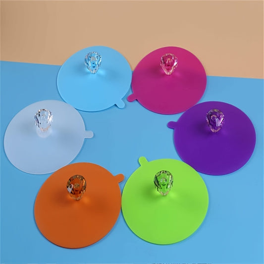 1pc Silicone Cup Cover - Dust Bowl Cover