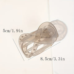 8 Shaped Duck Billed Claw Hair Clip for Women Girls