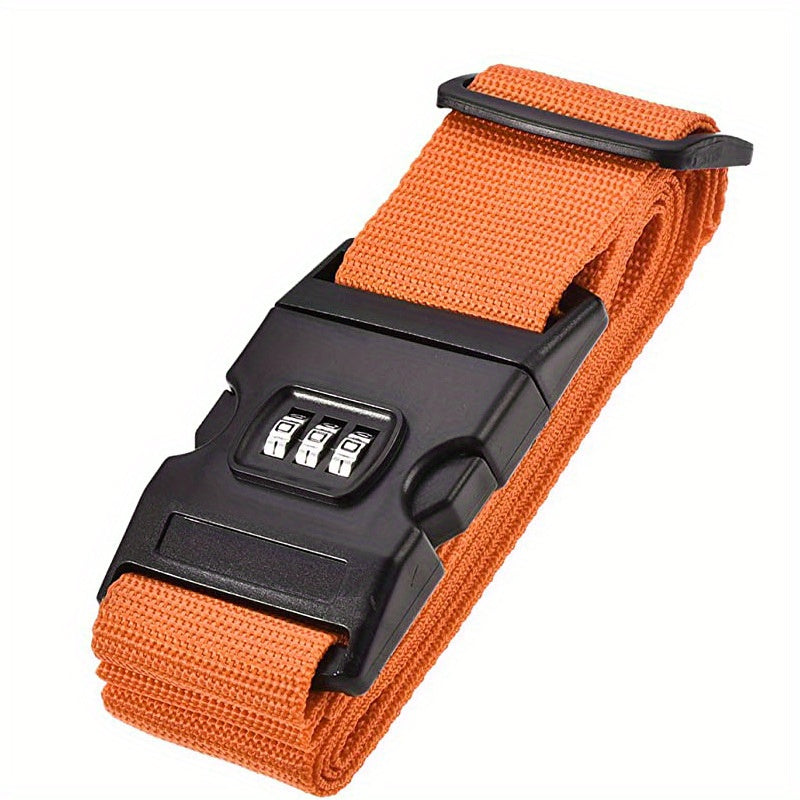 Combination Lock Luggage Belt for Travel