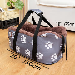 Cozy, Safe Dog Car Seat for Small and Medium Dogs