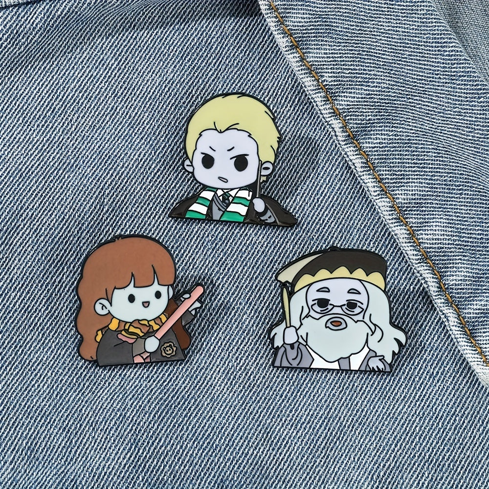 School Student Council President Brooch for Men