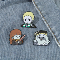 School Student Council President Brooch for Men