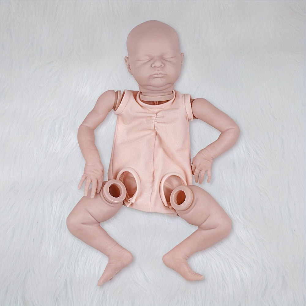 21" Blank Kit Vinyl Unpainted Unfinished Blank Doll Parts DIY Reborn Kit
