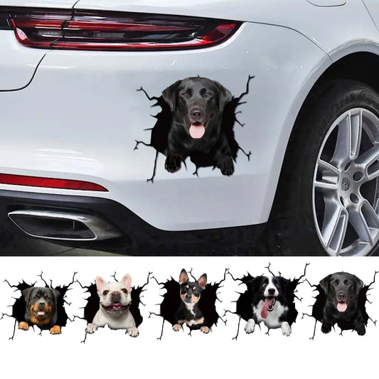 1pc Large 3D Animal Car Decal Sticker - Fun Gift Idea