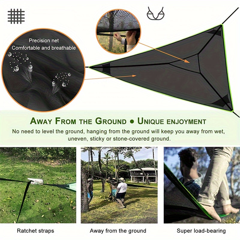 Portable Outdoor Camping Hammock Travel Sleeping Swing Bed