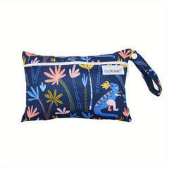 Waterproof Small Wet Bag Diaper Cloth Menstrual Pad Zipper Reusable Washable