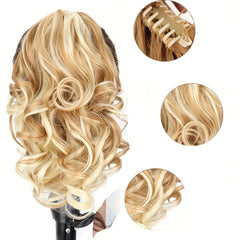 Curly Wavy Ponytail Extensions Clip In Hair Extensions Halloween Christmas