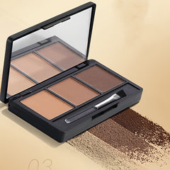 Waterproof Eyebrow Powder Palette with Brush