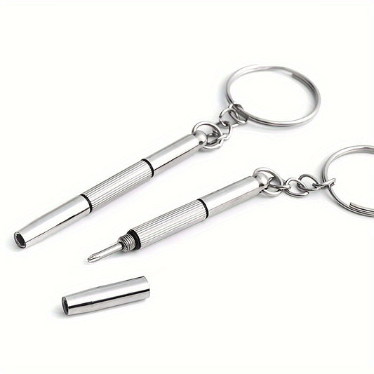 Mini Screwdriver Keychain Repair Tool for Eyeglass Goggles Lenses