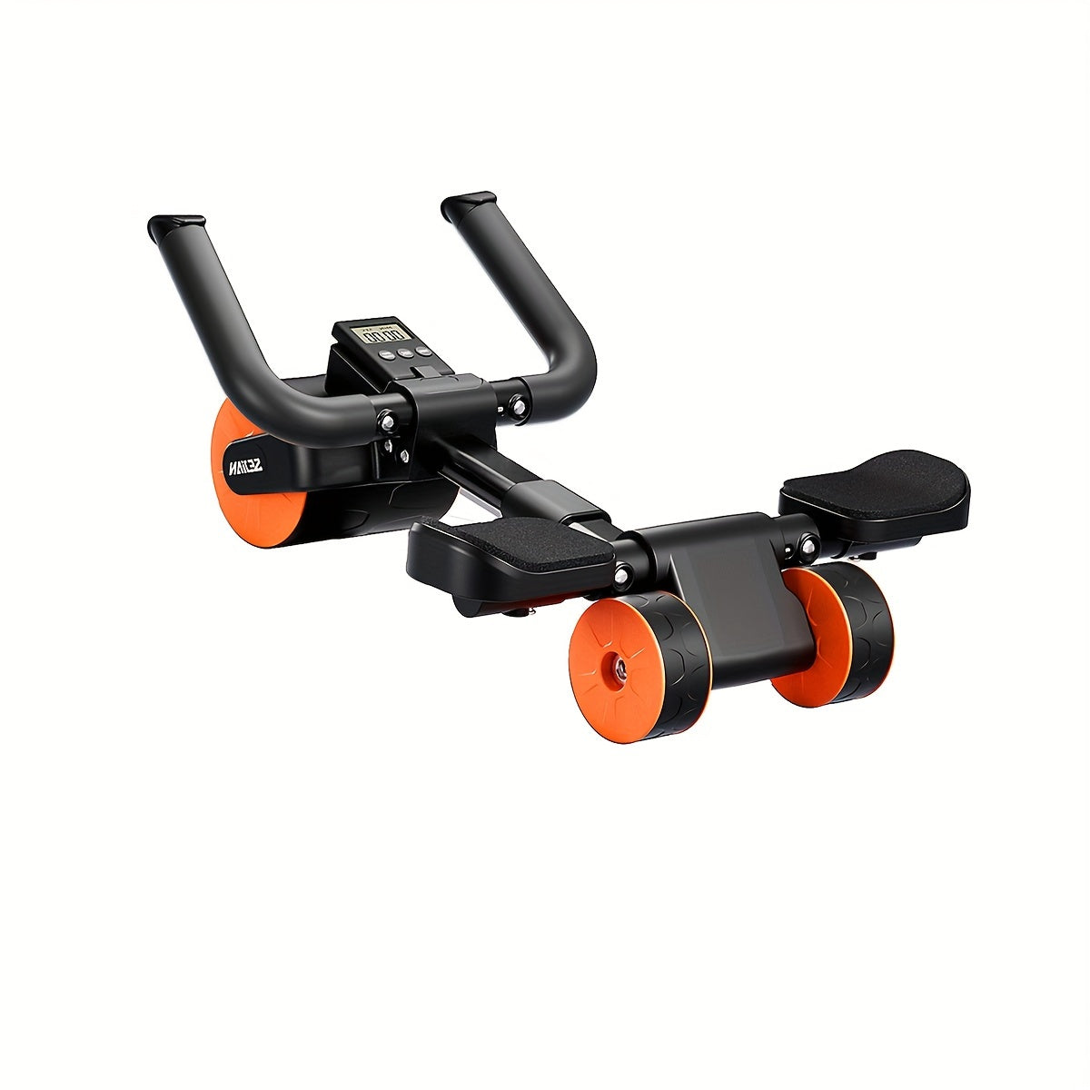 1pc Ab Exercise Wheel Elbow Support Rebound Ab Roller