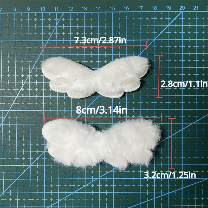 20pcs Mini Angel Wings DIY Ornaments Christmas Decoration