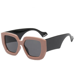 Y2K Square Sunglasses HipHop Beach Party UV400