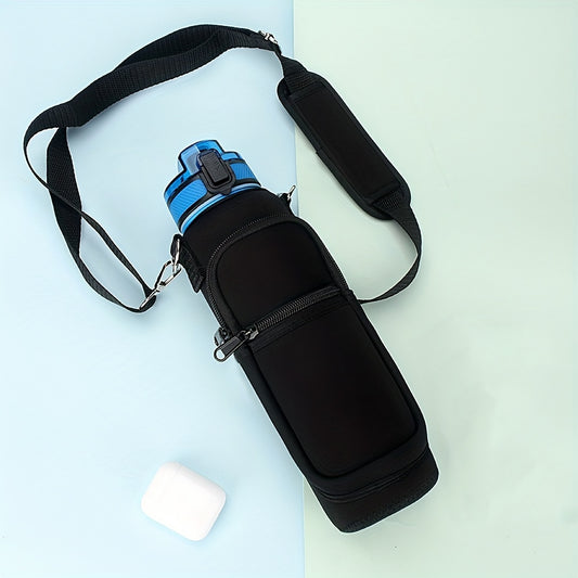 Portable Shoulder Water Bottle Bag Diving Material Cup Cover